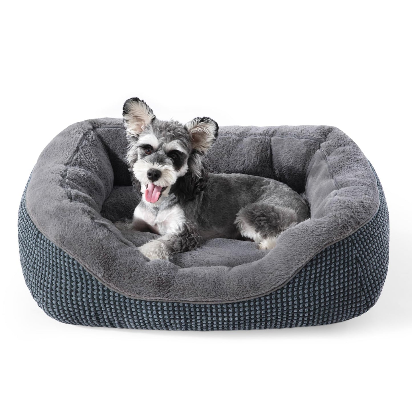 Feerway™ CozyNest Orthopedic Pet Bed – Small | Ultra-Soft, Calming & Washable Pet Bed