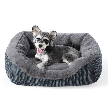 Feerway™ CozyNest Orthopedic Pet Bed – Small | Ultra-Soft, Calming & Washable Pet Bed