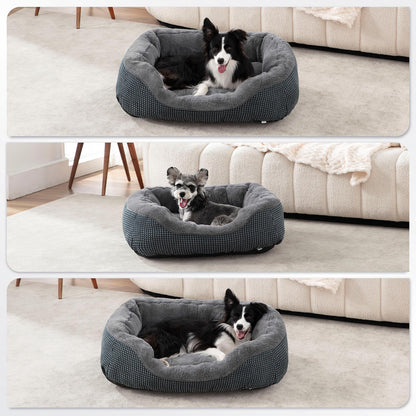 Feerway™ CozyNest Orthopedic Pet Bed – Small | Ultra-Soft, Calming & Washable Pet Bed