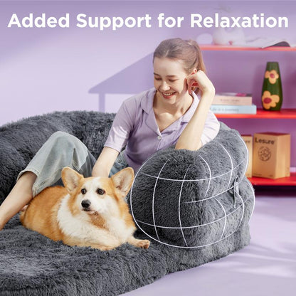 FEERWAY™ 3-in-1 Foldable Human Dog Bed for Adults